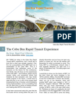 The Cebu Bus Rapid Transit BRT Experience