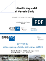 Pesticidi Nelle Acque Del Friuli Venezia Giulia