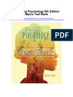 Exploring Psychology 9th Edition Myers Test Bank Download