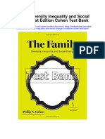 Family Diversity Inequality and Social Change 1st Edition Cohen Test Bank Download