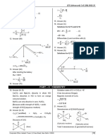 UT - 08 Advanced Paper - 1 Practice Paper Solution - Chemistry