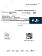 Resultados de Análisis de Laboratorio / Laboratory Analysis Results