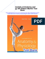 Fundamentals of Anatomy and Physiology 9th Edition Martini Test Bank Download