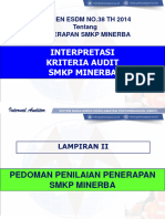 Interpretasi Kriteria Audit SMKP Minerba - MIM