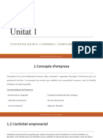 Unitat 1 Conceptes Bàsics Lempresa-Comptabilitat