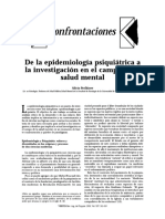 STOLKINER, A. de La Epidemiología Psiquiatrica A La Investigación en El Campo Desalud Mental
