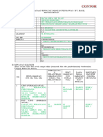 Contoh Formulir Pendataan Riwayat Jabatan Strutural Dan JFT Pns Pemerintah Provinsi Bengkulu