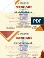 Certificate: Halen Delfina Fitriyani