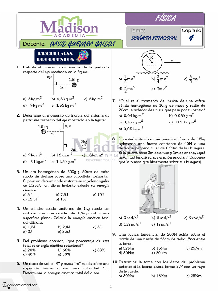 9 Dinámica Rotacional Pdf Rotación Estrellas