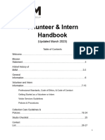 Volunteer and Intern Handbook