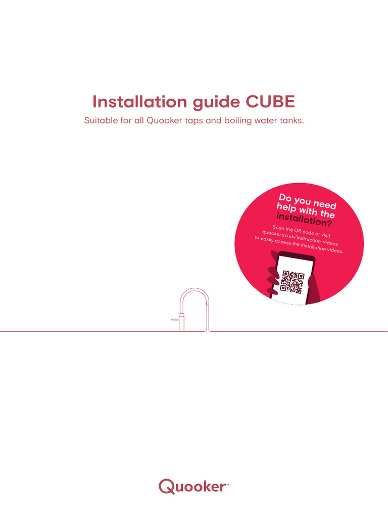 Installation Guide CUBE 9 PDF Electrical Connector Tap (Valve)