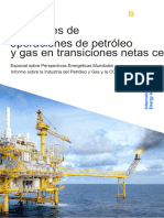 Emisiones de Operaciones de Petróleo y Gas en Transiciones Netas Cero