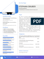 Blue & White Modern Corporate Resume