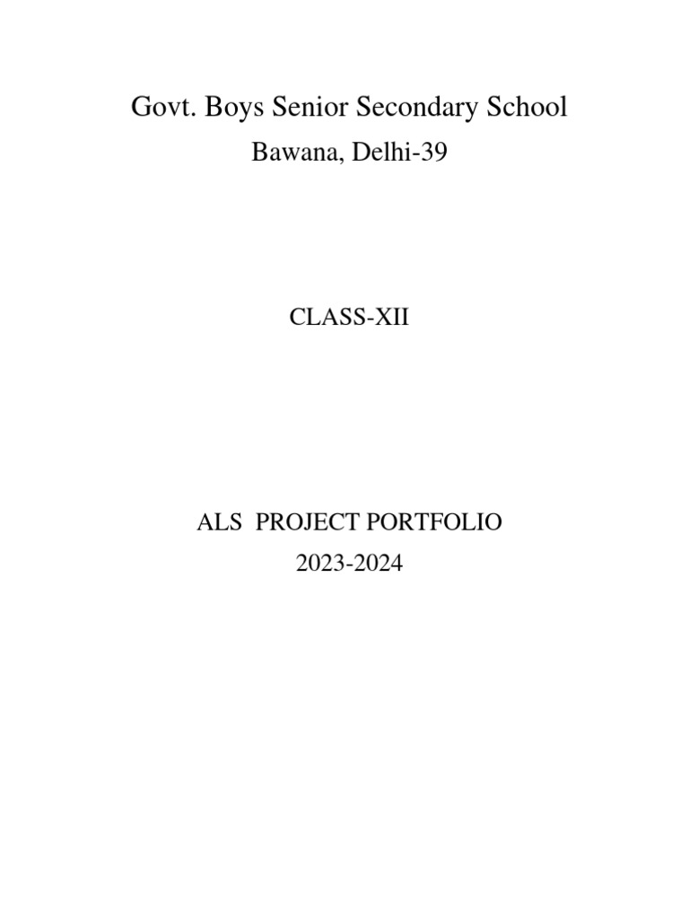 ASL-Project English XII | PDF | Teachers