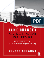 Kolanko Michał - Game Changer. Za Kulisami Polityki