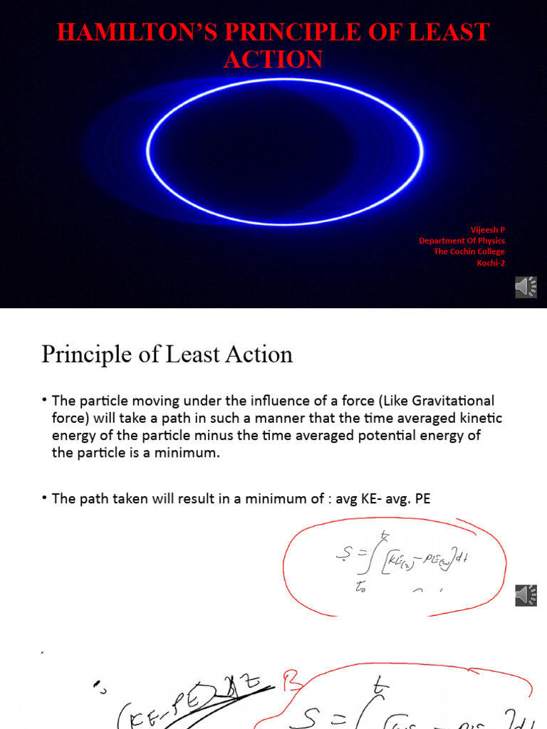 Principle Of Least Action