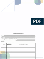 Ficha de Acompanhamento Estágio