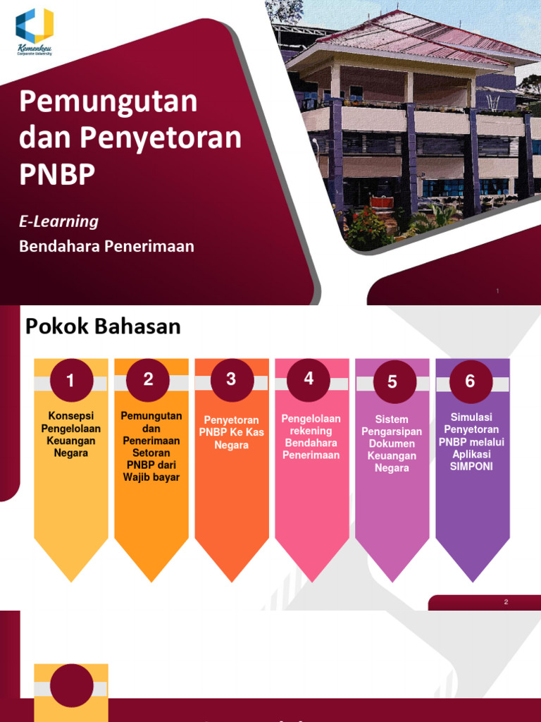 Pemungutan Dan Penyetoran PNBP 2023 | PDF