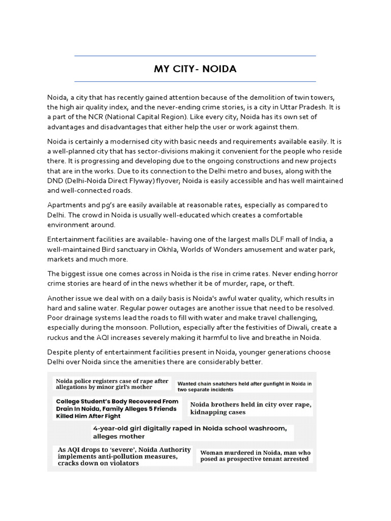 Noida Pdf Delhi