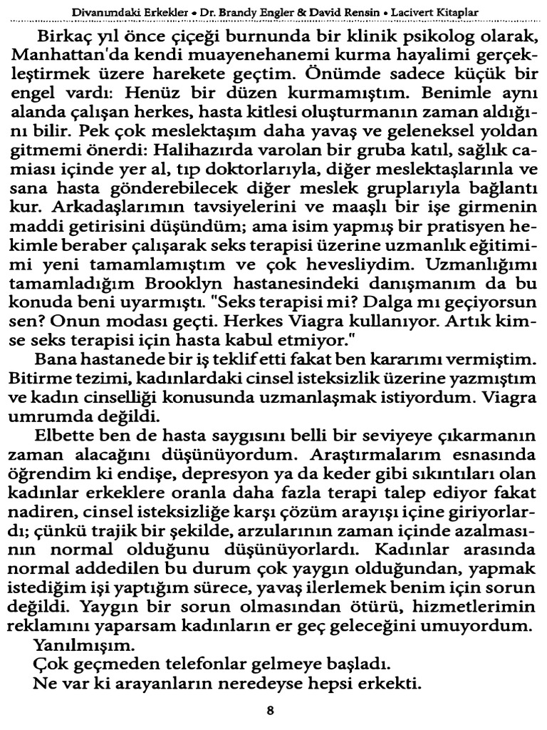 Brandy Engler David Rensin Divanımdaki Erkekler Ayrıntı Yayınları 1