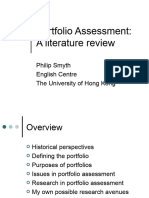 Portfolio Assessment Literature Review