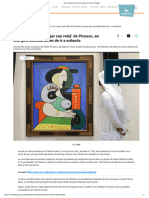 Gira Mundial de La Pintura - La Mujer Con Reloj - de Picasso