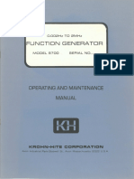 Function Generator: 0.002Hz To 2Mhz