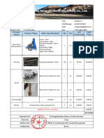 Product Name Product Photo Main Specifications Qty Unit Unit Price (Usd) Total Price