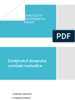 0 2. Comisia Metodica Componente Detaliat