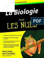 La Biologie Pour Les Nuls Olivier DAUTEL Jean Yves NOGRET