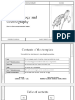 Marine Biology and Oceanography by Slidesgo