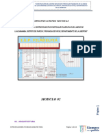 Especificaciones Tecnicas Modulo 2