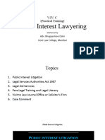 Public Interest Lawyering NOTES