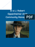 Et Si J. Robert Oppenheimer Était Community Manager