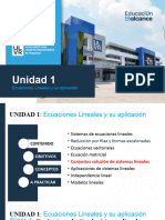 Unidad 1 - Tema 5 - Conjuntos Soluciones A Ecuaciones Lineales