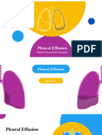 Short Pleural Effusion PowerPoint Template