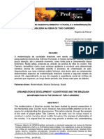 Palma, R. - Urbanização Como Desenvolvimento - o Rural e A Modernização Brasileira Na Obra de Tião Carreiro - 0