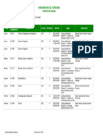 Horario Estudiante Periodo Actual