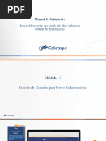 Atualização Cadastral no PDDEweb 2025 | PDF | Informática | Internet