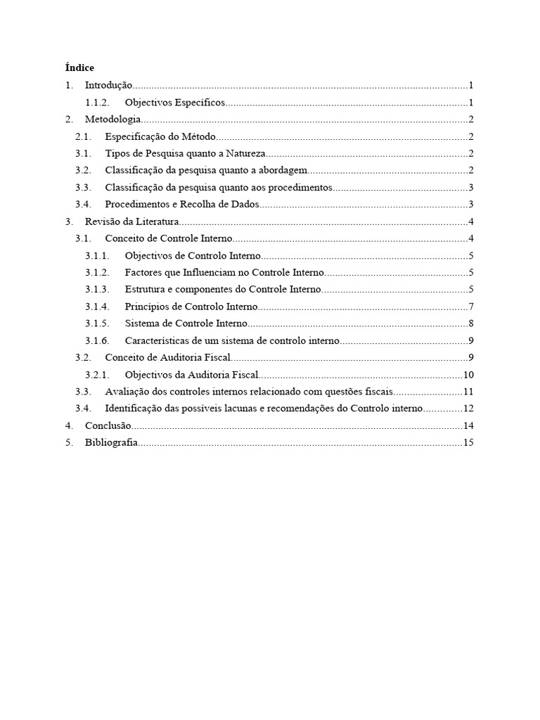 Importância do Controle Interno e Auditoria | PDF | Contabilidade ...