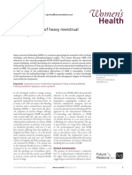 Pathophysiology of Heavy Menstrual Bleeding: Review
