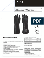 Ficha Técnica - Guantes Neograb 18 Clute by Usafety