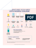 Liste Mod Le Des Fournitures Scolaires Pour Le Coll Ge Rentr e Scolaire 2023 156584