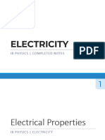 Electricity Completed Notes