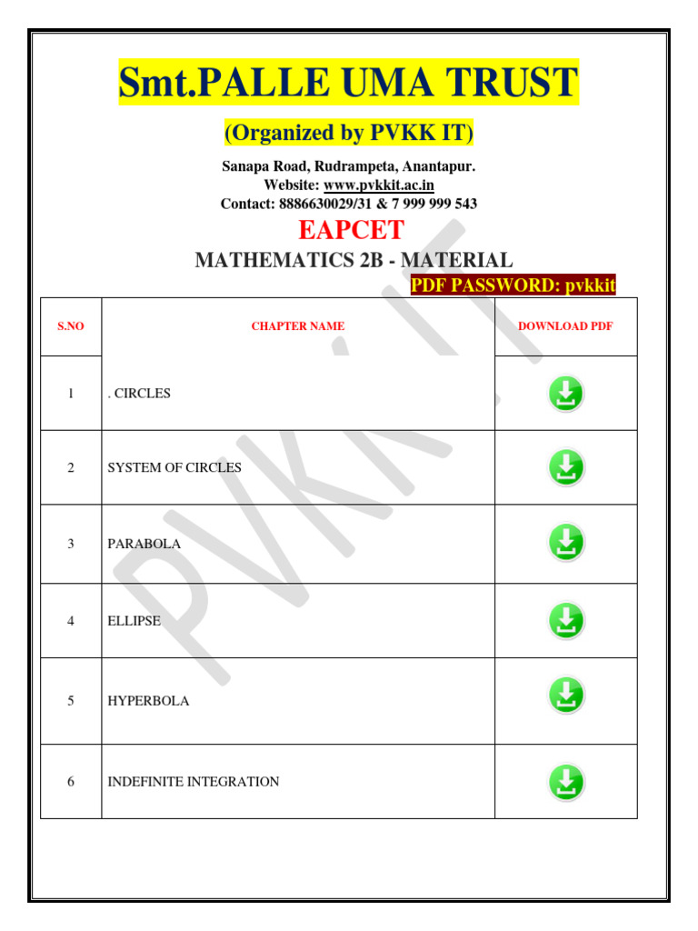 Mathematics 2b pdf