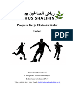 Program Kerja Ekstrakurikuler Futsal