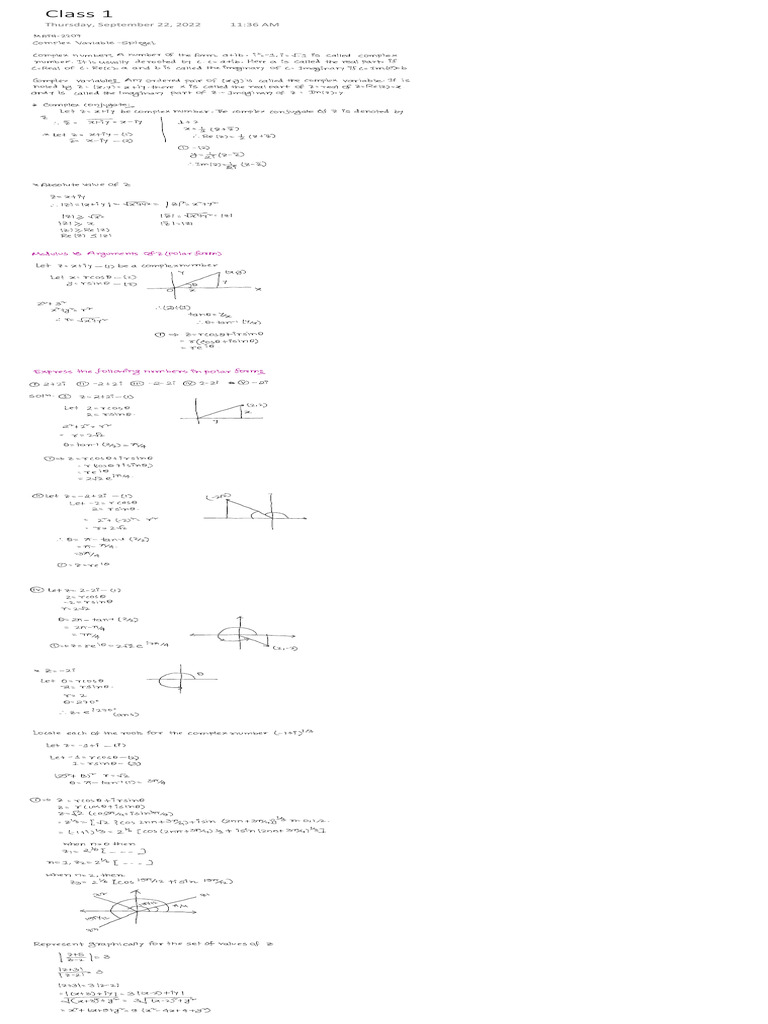 Class 1-2 | PDF