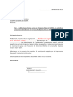 Carta de Solicitud Apoyo 2022-2023