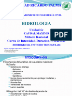 Unidad 6c Hidrologia Urp - 2023 1