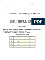 Clasa - A - III A - Limba - Si - Literatura - Romana - Planificare - Anuala - 2023 2024